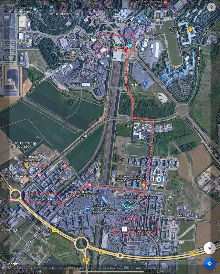 Lifestyle Disneyland Paris 8 Pax 세리스 외부 사진